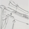 Зажим для переноски мультитулов VICTORINOX SWISS TOOL стальной серебристый 3.0340.B1